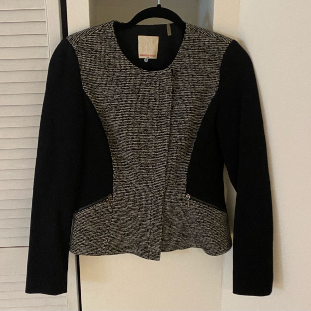 Rebecca Taylor Tweed Blazer Size 4